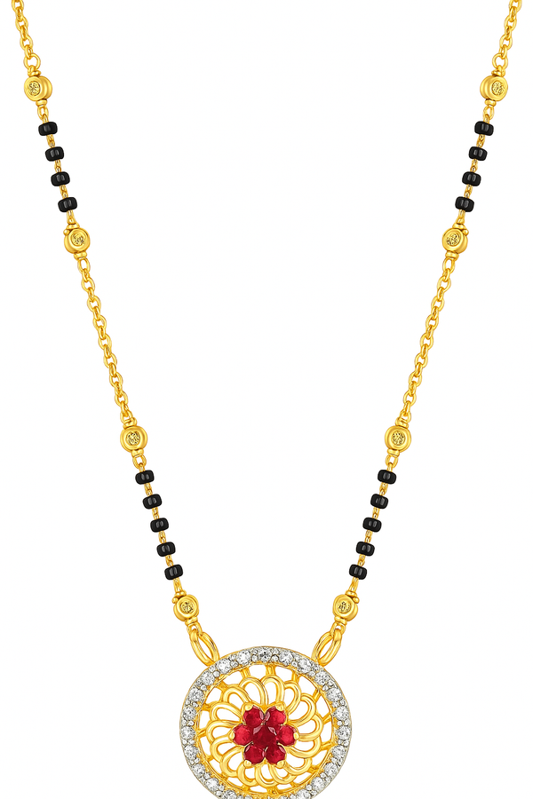 Golden Chakra Mangalsutra